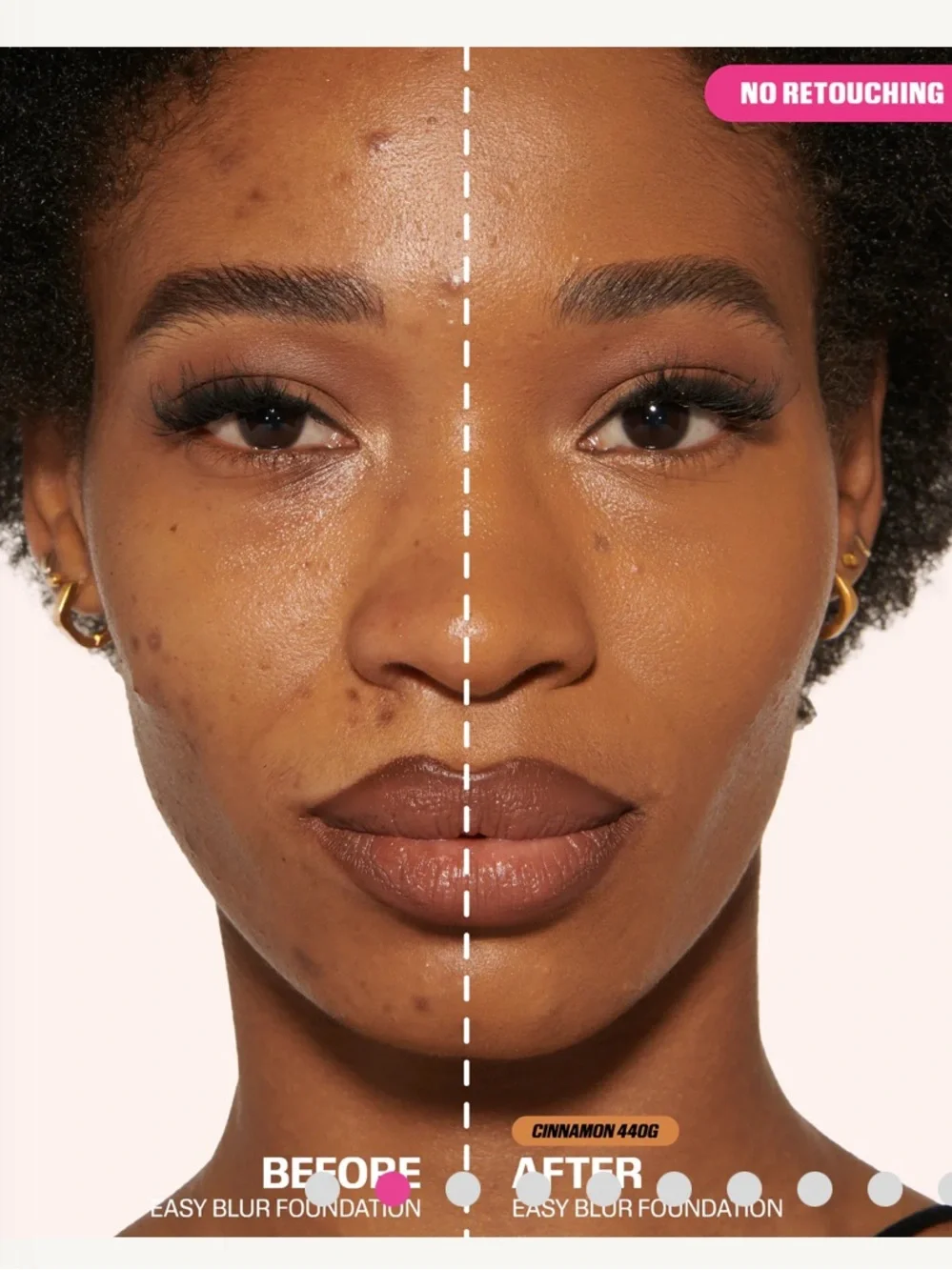 Huda Beauty Cinnamon 440G Easy Blur Natural Airbrush Foundation